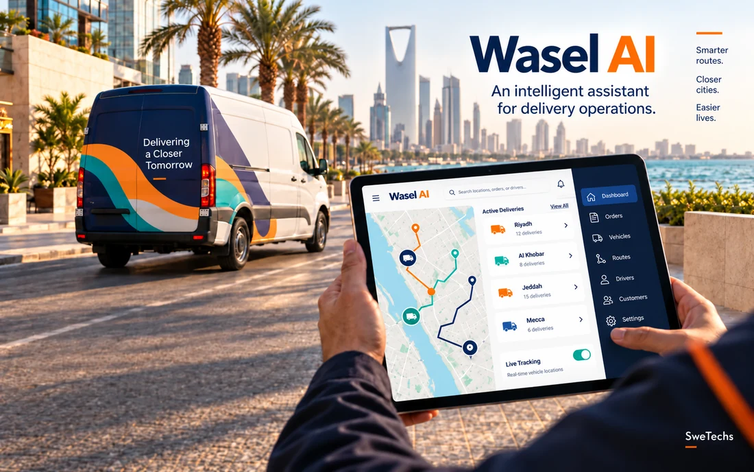 Wasel AI product interface for Logistics