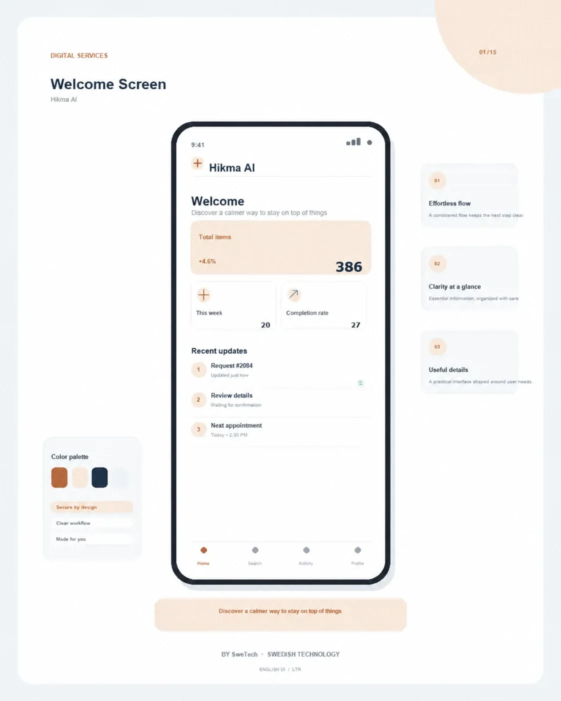 Hikma AI product interface for Facility / Asset Management