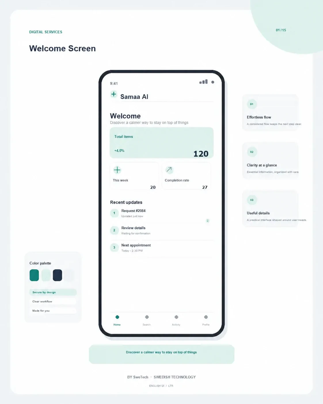 Samaa AI product interface for Ports / Logistics