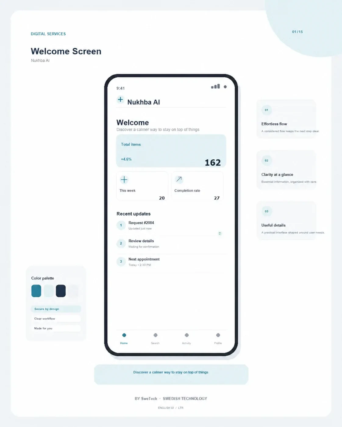 Nukhba AI product interface for HR