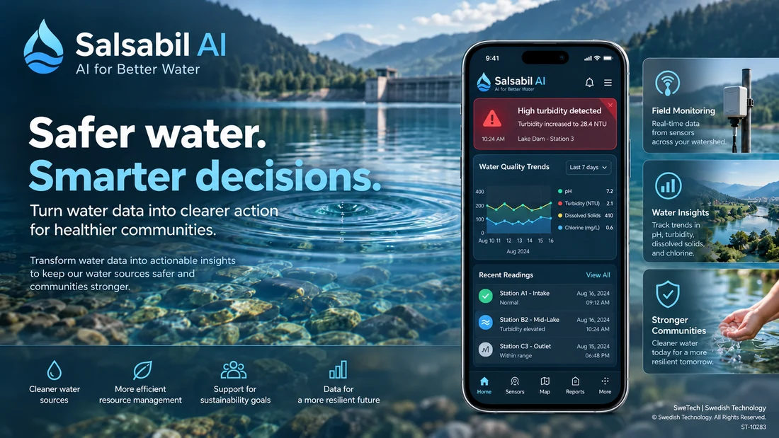 Salsabil AI product interface for Utilities