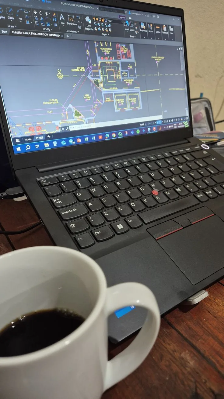 CAD drawing reviewed before conversion into GIS feature layers