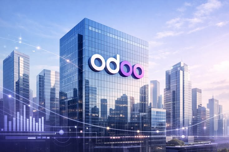 Enterprise Odoo modernization and connected operations concept
