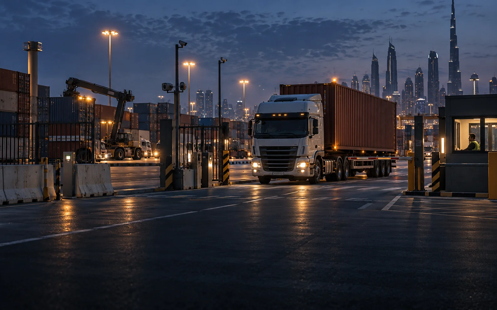 Fleet operations illustrating outdoor location visibility