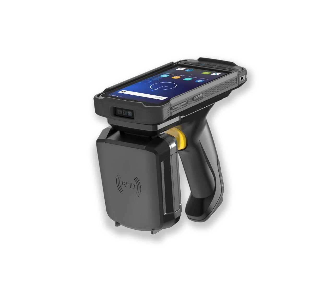Newland MT90 with UR90 Pistol Grip UHF RFID Handheld Reader - Image 2