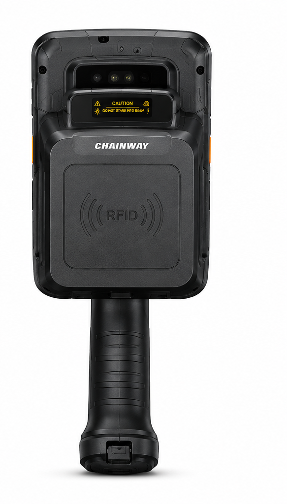 Chainway R6 Bluetooth UHF RFID Reader with 2D Barcode Scanner - Image 2