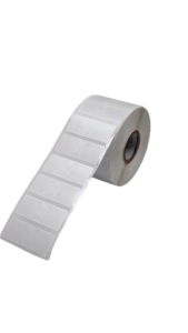 ST 44 × 19 mm Poly RFID Blank Labels 1000 LPR, 1” Core (TAG-EK-LBL-17575-B1)