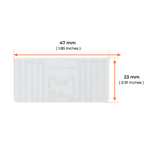 ST Poly Label (47 x 23 mm) with Special Adhesive