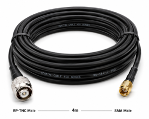 ST 4m Antenna Cable (400 Series, RP-TNC Male to SMA Male)