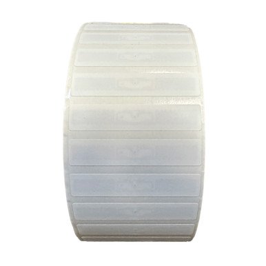 ST 75 × 15 mm TT Paper RFID Label - No Perforation, 5000 LPR, 3'' Core (TR-7200)