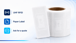 ST-Octopus Kickstart 45.0 x 19.0 mm Poly RFID Labels