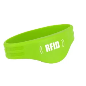 Silicone RFID laundry and textile tag