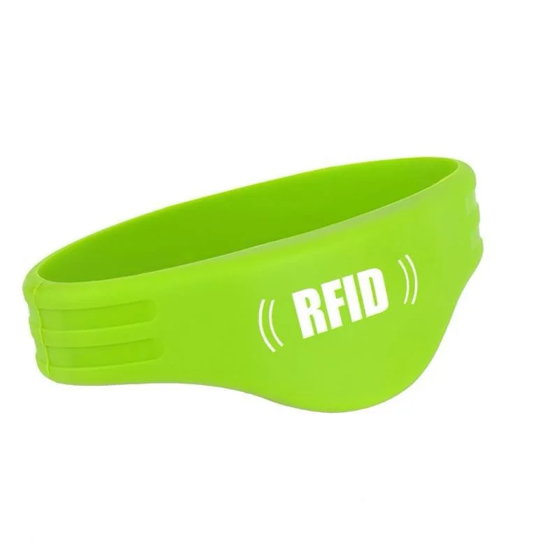 Silicone RFID laundry and textile tag