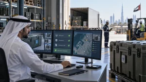 UAE asset governance team validating RFID evidence before approving an automated workflow