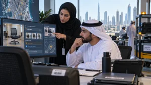 UAE government audit lead reviewing an uncertain computer vision match before a formal asset decision