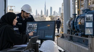 UAE facilities analysts using image history and maintenance records to forecast asset exceptions