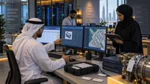 UAE asset governance team validating identifiers, source ownership and approval before automated reconciliation write-back