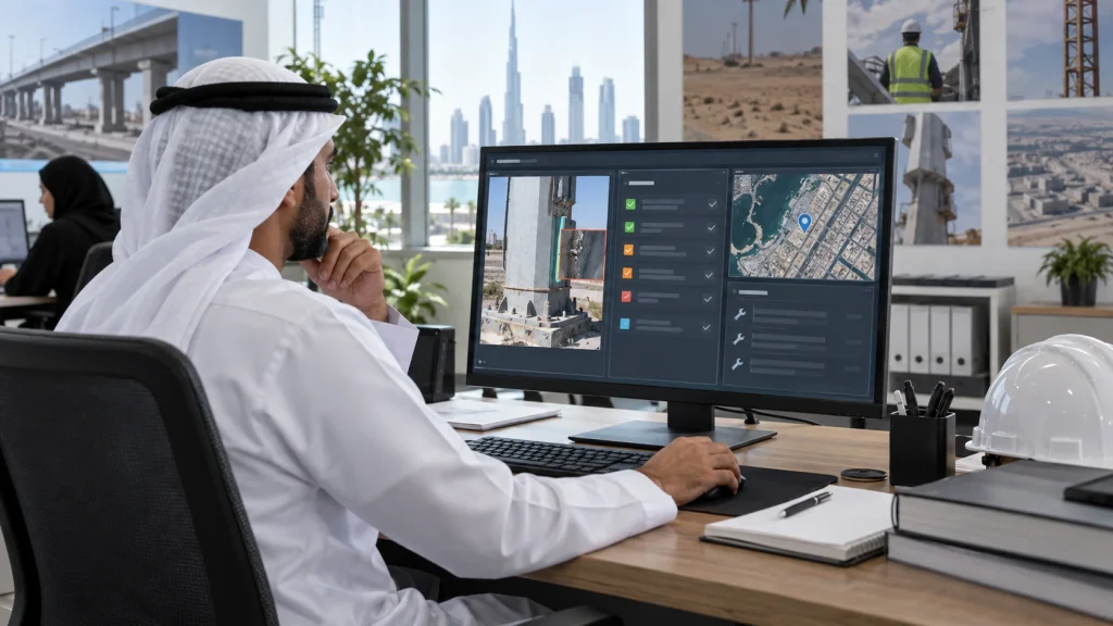 UAE inspection analysts forecasting recurring visual findings from image history, maintenance and incident records