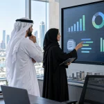 UAE records governance team validating report version, OCR, permissions and approval before automating a safety workflow