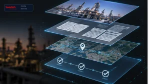 Swedish Technology technical illustration for Government Inspection and Safety: Evidence Chain from Image to Regulation: The Missing Layer