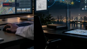 Swedish Technology technical illustration for Government Municipalities and GIS: GIS as a Reasoning Interface: What AI Actually Changes