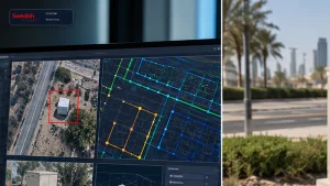 Swedish Technology technical illustration for Government Municipalities and GIS: Natural-Language Spatial Queries: How to Measure Value