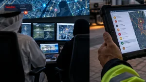 Swedish Technology technical illustration for Government Municipalities and GIS: City Assets as a Live Operational Network: The Missing Layer