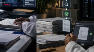 Swedish Technology technical illustration for Government Documents, Regulations and Approvals: RAG over Regulations: The Missing Layer