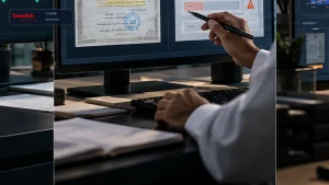 Swedish Technology technical illustration for Government Documents, Regulations and Approvals: Arabic OCR and Document Understanding: A Hard Question