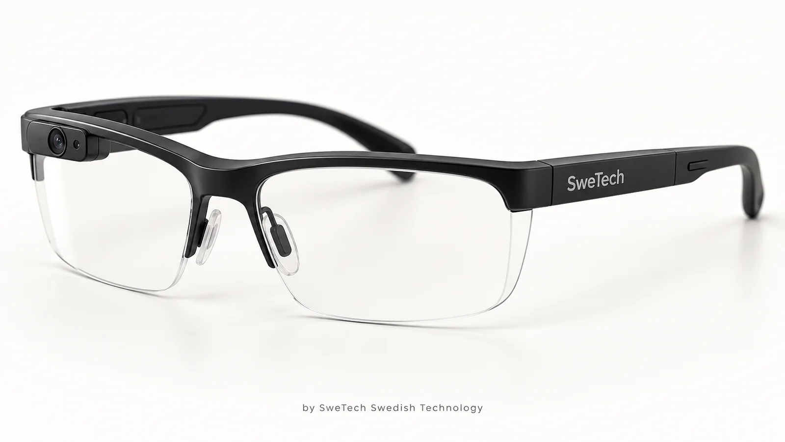 English hero board for MedGuide Glasses hardware product concept