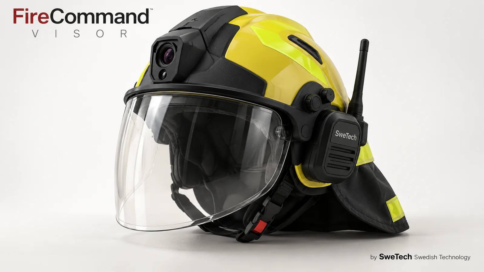 English hero board for FireCommand Visor hardware product concept