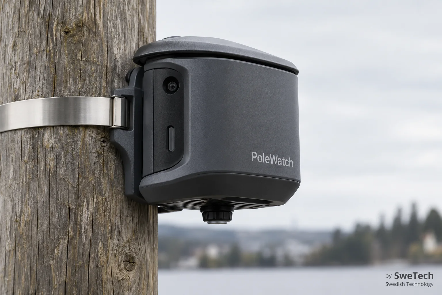 English hero board for PoleWatch hardware product concept