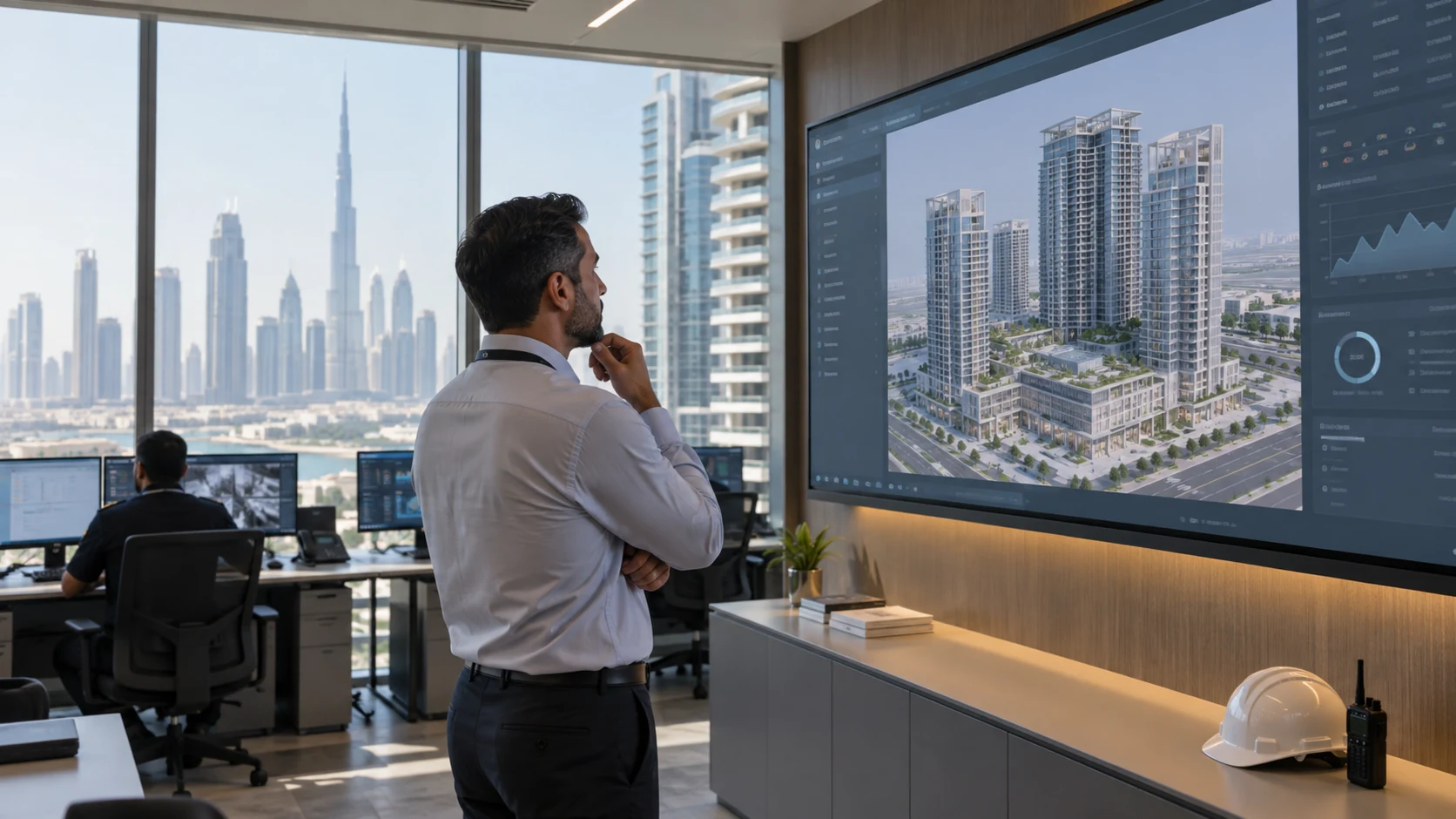 Illustrative image for the indoor GIS and digital twin scenario